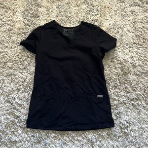 Figs black scrubs set